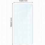 Set protectie 4in1 Bizon Glass Clear Pack, 3 folii sticla ecran + 1 folie sticla camera foto, compatibil cu Xiaomi 15T Pro, Transparent 3 - lerato.ro