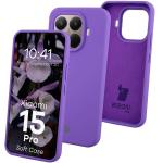 Carcasa Bizon Soft compatibila cu Xiaomi 15T Pro, Mov 3 - lerato.ro
