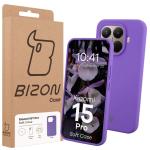 Carcasa Bizon Soft compatibila cu Xiaomi 15T Pro, Mov 8 - lerato.ro