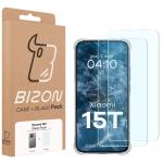 Kit protectie 3 in 1 BizonMobile Clear Pack, Carcasa Bizon Salpa si 2 folii sticla Bizon Glass Clear 2, compatibil cu Xiaomi 15T, Transparent 10 - lerato.ro
