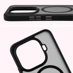Kit protectie 2 in 1 BizonMobile, Carcasa Bizon MatteO si Folie sticla securizata Bizon Glass Edge, compatibil cu Xiaomi 15T Pro, Negru 6 - lerato.ro