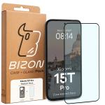 Kit protectie 2 in 1 BizonMobile, Carcasa Bizon MatteO si Folie sticla securizata Bizon Glass Edge, compatibil cu Xiaomi 15T Pro, Negru 10 - lerato.ro