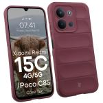 Carcasa Bizon Tur compatibila cu Xiaomi Redmi 15C 4G / 5G, Dark Purple 3 - lerato.ro