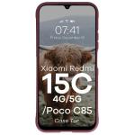 Carcasa Bizon Tur compatibila cu Xiaomi Redmi 15C 4G / 5G, Dark Purple 6 - lerato.ro