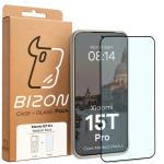 Kit protectie 2 in 1 BizonMobile, Carcasa Bizon MatteO si Folie sticla securizata Bizon Glass Edge, compatibil cu Xiaomi 15T Pro, Bej 10 - lerato.ro