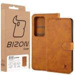 Husa flip cover Bizon Pocket compatibila cu Xiaomi Redmi 15 4G / 5G, Maro 7 - lerato.ro