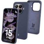 Carcasa Bizon Soft compatibila cu Xiaomi 15T Pro, Dark Blue 3 - lerato.ro