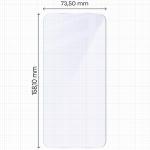 Folie sticla securizata Bizon Glass Mule compatibila cu Xiaomi 15T, Transparent 3 - lerato.ro