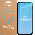 Folie sticla securizata Bizon Glass Clear 2 compatibila cu Xiaomi Redmi 15 4G / 5G, Transparent 2 - lerato.ro
