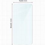 Folie sticla securizata Bizon Glass Clear 2 compatibila cu Xiaomi Redmi 15 4G / 5G, Transparent 3 - lerato.ro