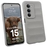 Carcasa Bizon Tur compatibila cu Xiaomi Redmi 15 4G / 5G, Light Grey 3 - lerato.ro
