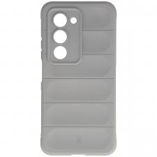 Carcasa Bizon Tur compatibila cu Xiaomi Redmi 15 4G / 5G, Light Grey