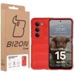 Carcasa Bizon Tur compatibila cu Xiaomi Redmi 15 4G / 5G, Rosu 9 - lerato.ro