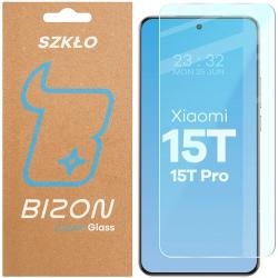Folie sticla securizata Bizon Glass Clear 2 compatibila cu Xiaomi 15T / 15T Pro, Transparent