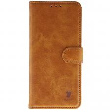 Husa flip cover Bizon Pocket compatibila cu Xiaomi 15T Pro, Maro