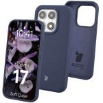 Carcasa Bizon Soft compatibila cu Xiaomi 17, Dark Blue 3 - lerato.ro