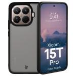 Carcasa Bizon Angelo compatibila cu Xiaomi 15T Pro, Transparent / Negru 3 - lerato.ro
