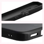Carcasa Bizon Angelo compatibila cu Xiaomi 15T Pro, Transparent / Negru 5 - lerato.ro