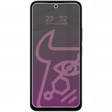 Folie sticla securizata Bizon Glass Mule Shadow Privacy compatibila cu Xiaomi Redmi 15 5G, Negru
