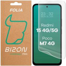Folie protectie Bizon Glass Hydrogel compatibila cu Xiaomi Redmi 15 4G / 5G / POCO M7 4G, Transparent