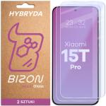 Set 2 folii sticla securizata Bizon Glass Mule Duo compatibile cu Xiaomi 15T Pro, Transparent 2 - lerato.ro