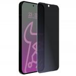 Folie sticla hibrid Bizon Glass Mule Shadow Privacy compatibila cu Xiaomi 15T Pro, Negru 6 - lerato.ro