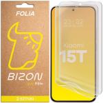 Set 2 folii protectie Bizon Glass Film Sun compatibile cu Xiaomi 15T, Transparent 2 - lerato.ro