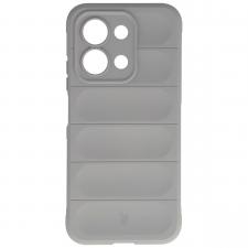 Carcasa Bizon Tur compatibila cu Xiaomi Redmi 15C 4G / 5G, Light Grey
