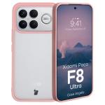 Carcasa Bizon Angelo compatibila cu Xiaomi Poco F8 Ultra, Transparent / Roz 3 - lerato.ro