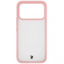 Carcasa Bizon Angelo compatibila cu Xiaomi Poco F8 Ultra, Transparent / Roz
