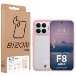 Carcasa Bizon Angelo compatibila cu Xiaomi Poco F8 Ultra, Transparent / Roz 7 - lerato.ro