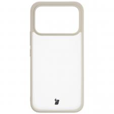 Carcasa Bizon Angelo compatibila cu Xiaomi Poco F8 Ultra, Transparent / Bej