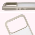 Carcasa Bizon Angelo compatibila cu Xiaomi Poco F8 Ultra, Transparent / Bej 4 - lerato.ro