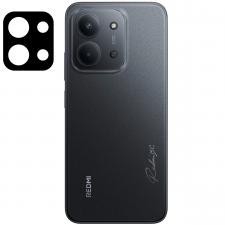 Set 2 folii sticla securizata camera foto Bizon Glass Lens compatibile cu Xiaomi Redmi 15C 4G / 5G, Negru