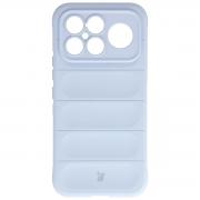 Carcasa Bizon Tur compatibila cu Xiaomi Poco F8 Ultra, Light Blue
