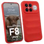 Carcasa Bizon Tur compatibila cu Xiaomi Poco F8 Ultra, Rosu 3 - lerato.ro