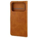Husa flip cover Bizon Pocket compatibila cu Xiaomi Poco F8 Ultra, Maro 5 - lerato.ro