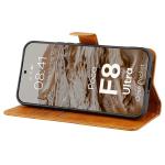 Husa flip cover Bizon Pocket compatibila cu Xiaomi Poco F8 Ultra, Maro 6 - lerato.ro