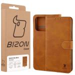 Husa flip cover Bizon Pocket compatibila cu Xiaomi Poco F8 Ultra, Maro 7 - lerato.ro