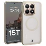 Kit protectie 2 in 1 BizonMobile, Carcasa Bizon MatteO si Folie sticla securizata Bizon Glass Edge, compatibil cu Xiaomi 15T, Bej 4 - lerato.ro