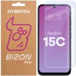 Folie sticla securizata Bizon Glass Mule compatibila cu Xiaomi Redmi 15C 4G / 5G, Transparent 2 - lerato.ro