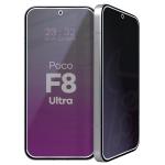 Folie sticla securizata Bizon Glass Mule Shadow Privacy compatibila cu Xiaomi Poco F8 Ultra, Negru 3 - lerato.ro