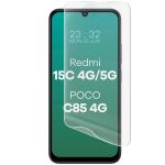 Folie protectie Bizon Glass Hydrogel compatibila cu Xiaomi Redmi 15C 4G / 5G / POCO C85, Transparent 6 - lerato.ro