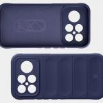 Carcasa Bizon Tur compatibila cu Xiaomi Poco F8 Ultra, Dark Blue 7 - lerato.ro