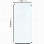 Set protectie 3in1 Bizon Glass Edge Pack, 2 folii sticla ecran + 1 folie sticla camera foto, compatibil cu Xiaomi Poco F8 Ultra, Negru 3 - lerato.ro