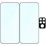 Set protectie 3in1 Bizon Glass Edge Pack, 2 folii sticla ecran + 1 folie sticla camera foto, compatibil cu Xiaomi Poco F8 Ultra, Negru 7 - lerato.ro