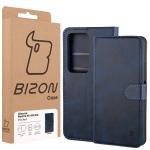 Husa flip cover Bizon Pocket compatibila cu Xiaomi Redmi 15 4G / 5G, Navy Blue 7 - lerato.ro
