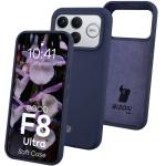Carcasa Bizon Soft compatibila cu Xiaomi Poco F8 Ultra, Dark Blue 3 - lerato.ro