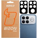 Set 2 folii sticla securizata camera foto Bizon Glass Lens compatibile cu Xiaomi Poco F8 Ultra, Negru 3 - lerato.ro