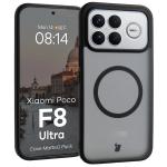 Kit protectie 2 in 1 BizonMobile, Carcasa Bizon MatteO si Folie sticla securizata Bizon Glass Edge, compatibil cu Xiaomi Poco F8 Ultra, Negru 4 - lerato.ro